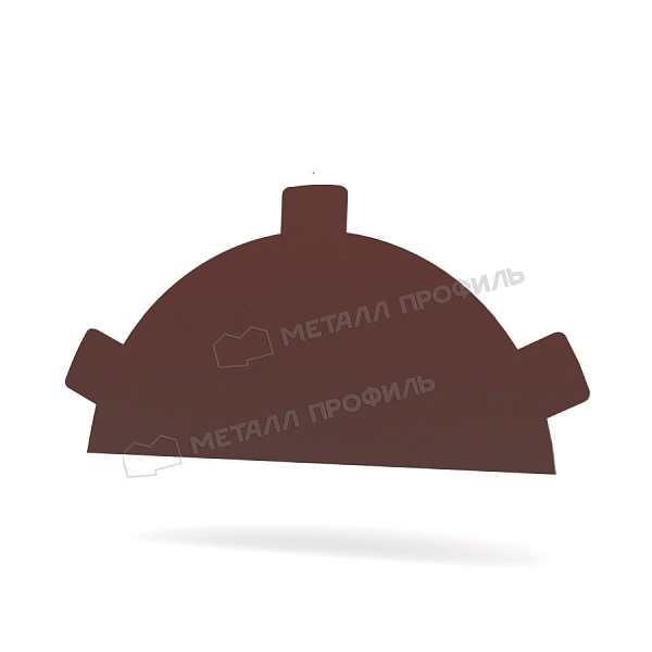 Заглушка конька круглого простая (PURETAN-20-RR32-0.5) ― купить по умеренным ценам ― 460.75 ₽.